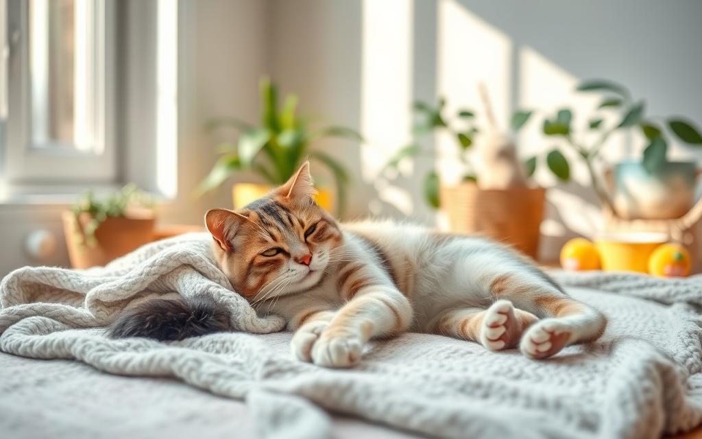 gestion du stress chez le chat